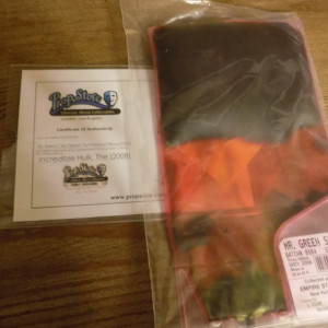 Mr Green Synthetic blood bag – The Incredible Hulk (2008)