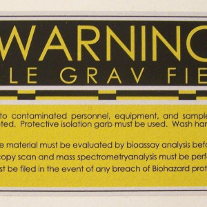 ENT Unused Production Made Label 2 – Star Trek: Enterprise (2001)