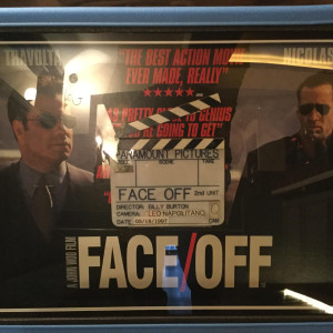 Clapperboard – Face/Off (1997)