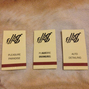 Matchbooks – Back to the Future Part II (1989)