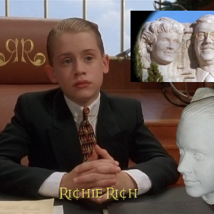 Richie's Mount Richmore head – Richie Rich (1994)