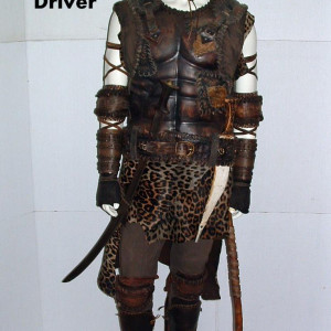 Ethiopian screen worn chariot driver costume – Ben-Hur (2016)