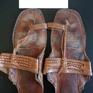 Original Pair Of Sandals Used By Patrick Swayze – City of Joy (1992)