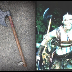 Woad Warrior Axe – King Arthur (2004)