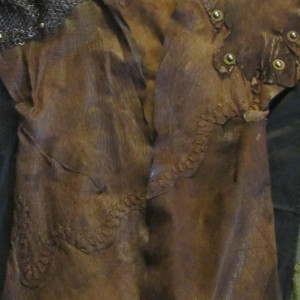 Series 2 Leather+Chainmail Waistcoat Jacket – Robin of Sherwood (1984)