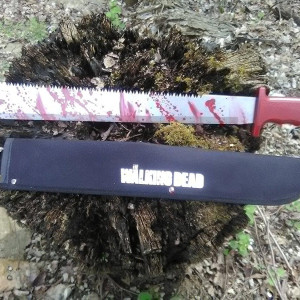 Rick`s Red Machete Prop – The Walking Dead (2010)