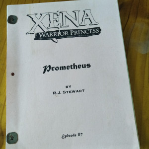 Shooting Draft Script Episode #7 Prometheus – Xena: Warrior Princess (1995)