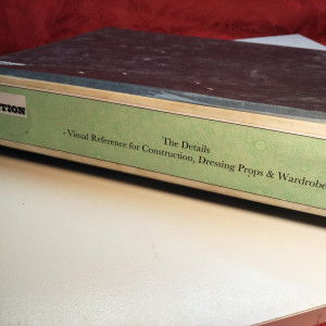 Visual Reference Folder Production Used – The Proposition (2005)