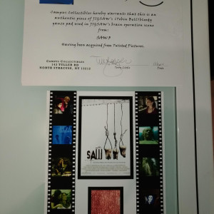 original screen used – Saw III (2006)
