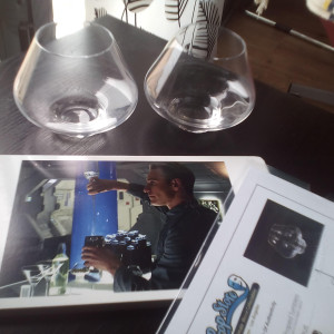 Two screenmatched glasses – Prometheus (2012)