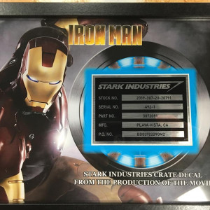 Crate Decal – Iron Man (2008)