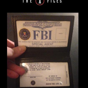 FBI Credentials Prop Replica – The X-Files (1993)