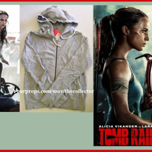 Lara's Grey Hoodie – Tomb Raider (2018)