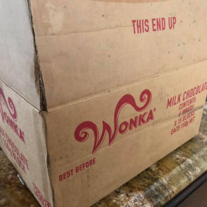 Salt Nuts Wonka Bar Box – Charlie and the Chocolate Factory (2005)