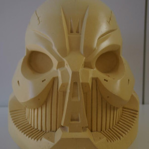 T-70 Terminator skull original master model – T2 3-D: Battle Across Time (1996)