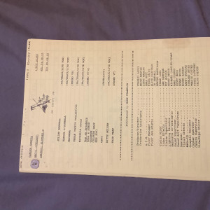 Top of the Pops Camera Script Signed – Top of the Pops (1987)