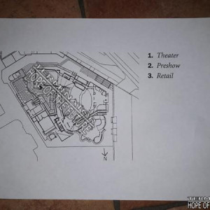 Universal Studios Hollywood blueprint copy Terminator 2 3D – T2 3-D: Battle Across Time (1996)