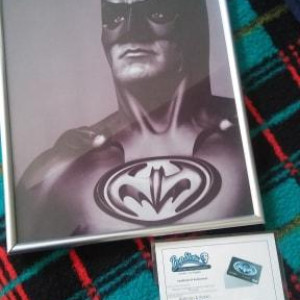 Production made prototype credit card – Batman & Robin (1997)
