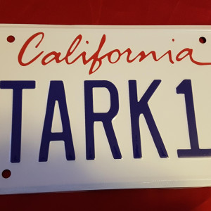 Tony Stark's License Plate – Iron Man 2 (2010)