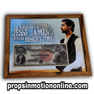 10 dollar bill – The Assassination of Jesse James by the Coward Robert Ford (2007)