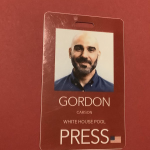 Original Press Badge Prop – Designated Survivor (2016)
