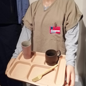 LORNAS SCREEN WORN PRISON UNIFORM, I'd AND TRAY SET – Orange Is the New Black (2013)