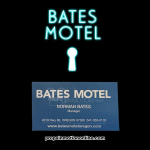 Norman Bates business card – Bates Motel (2013)