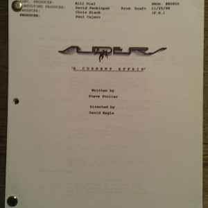 Sliders Script - "A Current Affair" – Sliders (1995)