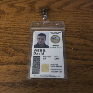 David Webb's military id – The Bourne Ultimatum (2007)