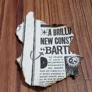 Burned quibbler piece – Harry Potter and the Deathly Hallows: Part 1 (2010)