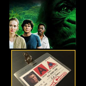 R.B. Travis Travicom ID Badge Prop – Congo (1995)