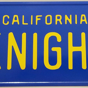 KITT License Plate – Knight Rider (1982)