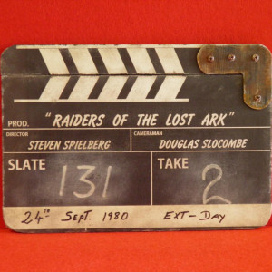 Clapboard – Raiders of the Lost Ark (1981)