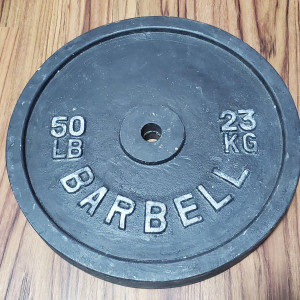 50lb weight – Unbreakable (2000)