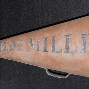 Cecil B. deMille's personal megaphone replica – Cleopatra (1934)