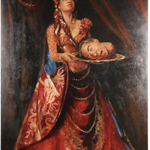 Carlotta's (Minnie Driver) dressing room portrait from The Phantom of the Opera. – The Phantom of the Opera (2004)