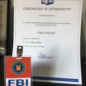 FBI Visitor Badge – The X-Files (1993)