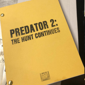 Predator 2 2nd draft script (yellow) – Predator 2 (1990)
