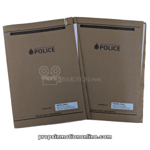 Police files used by Janet and Rachel – Scott & Bailey (2011)