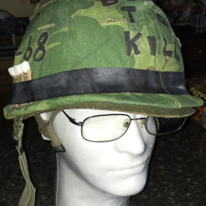 Pvt. Joker’s helmet from FMJ – Full Metal Jacket (1987)