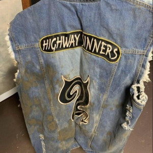 screen used Biker VP Vest – Finding Purpose: The Road to Redemption (2019)