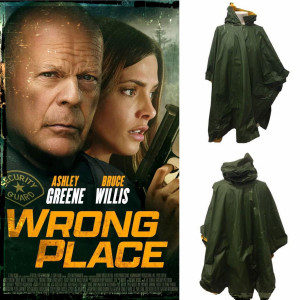 Wrong Place Frank (Bruce Willis) Poncho – Wrong Place (2022)