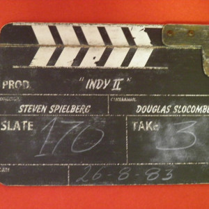 Indy II clapper – Indiana Jones and the Temple of Doom (1984)