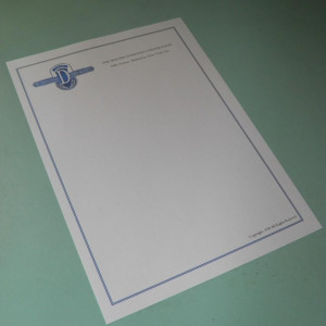 Walter Donovan stationery paper – Indiana Jones and the Last Crusade (1989)