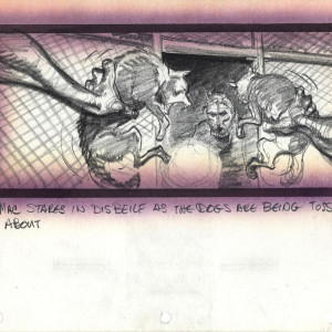 Original Hand-Drawn Storyboard – The Thing (1982)