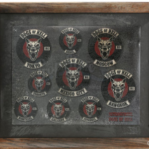 Screen used Dogs of Hell Biker Prop – Daredevil (2015)