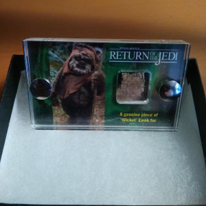 section of ewok fur wicket – Star Wars: Episode VI - Return of the Jedi (1983)