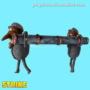 2 miners carrying pipe – Air Strike (2018)
