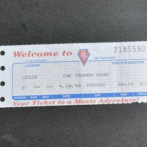 Original Cinema Ticket – The Truman Show (1998)