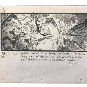 The Thing, Original Hand-Drawn Storyboard – The Thing (1982)